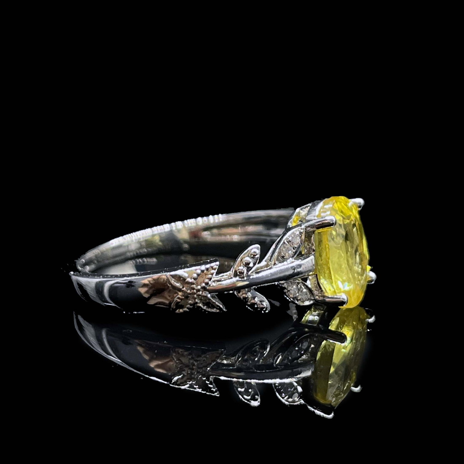 14k Gold 1.83 Ctw Natural Sapphire & Diamond Ring - 3