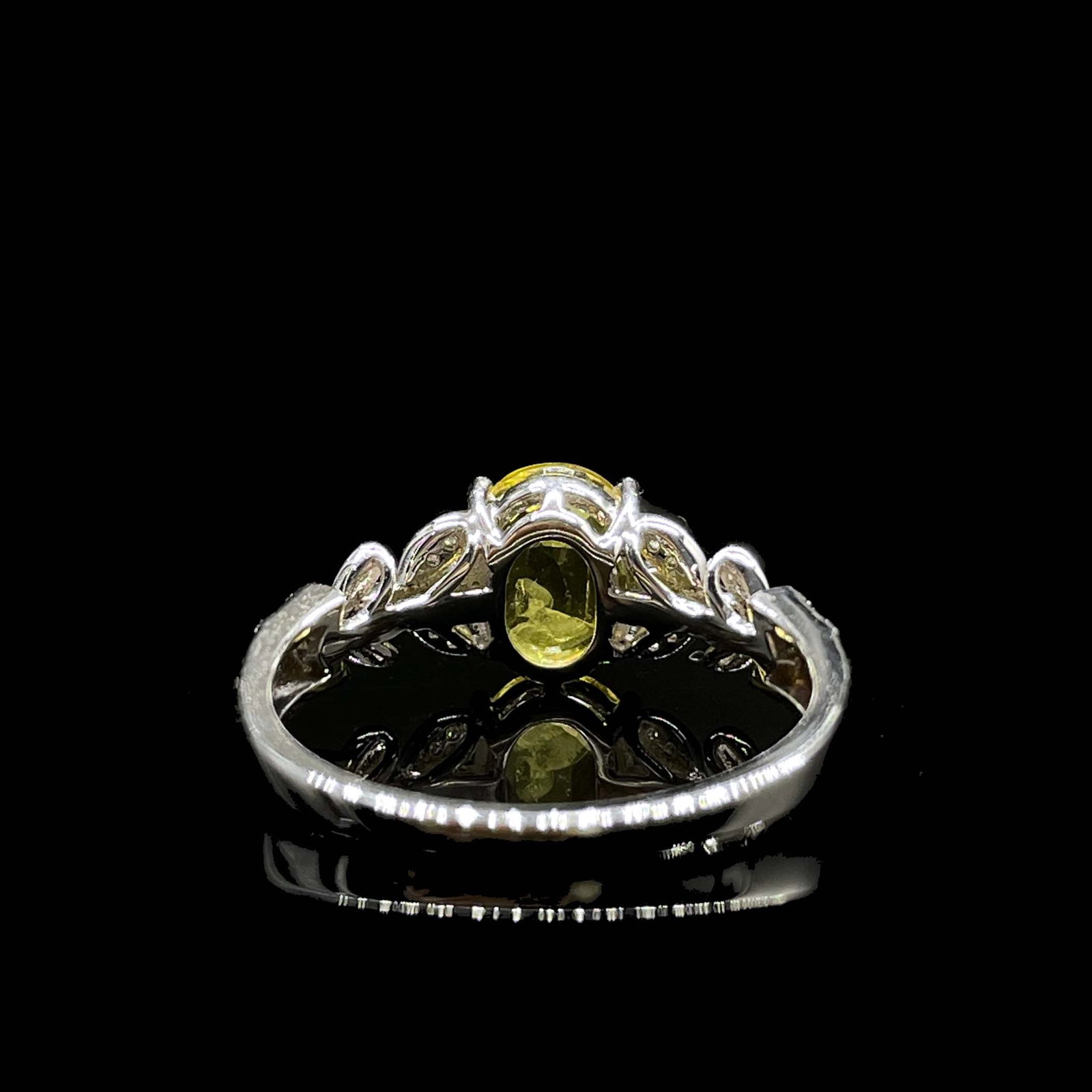 14k Gold 1.83 Ctw Natural Sapphire & Diamond Ring - 4
