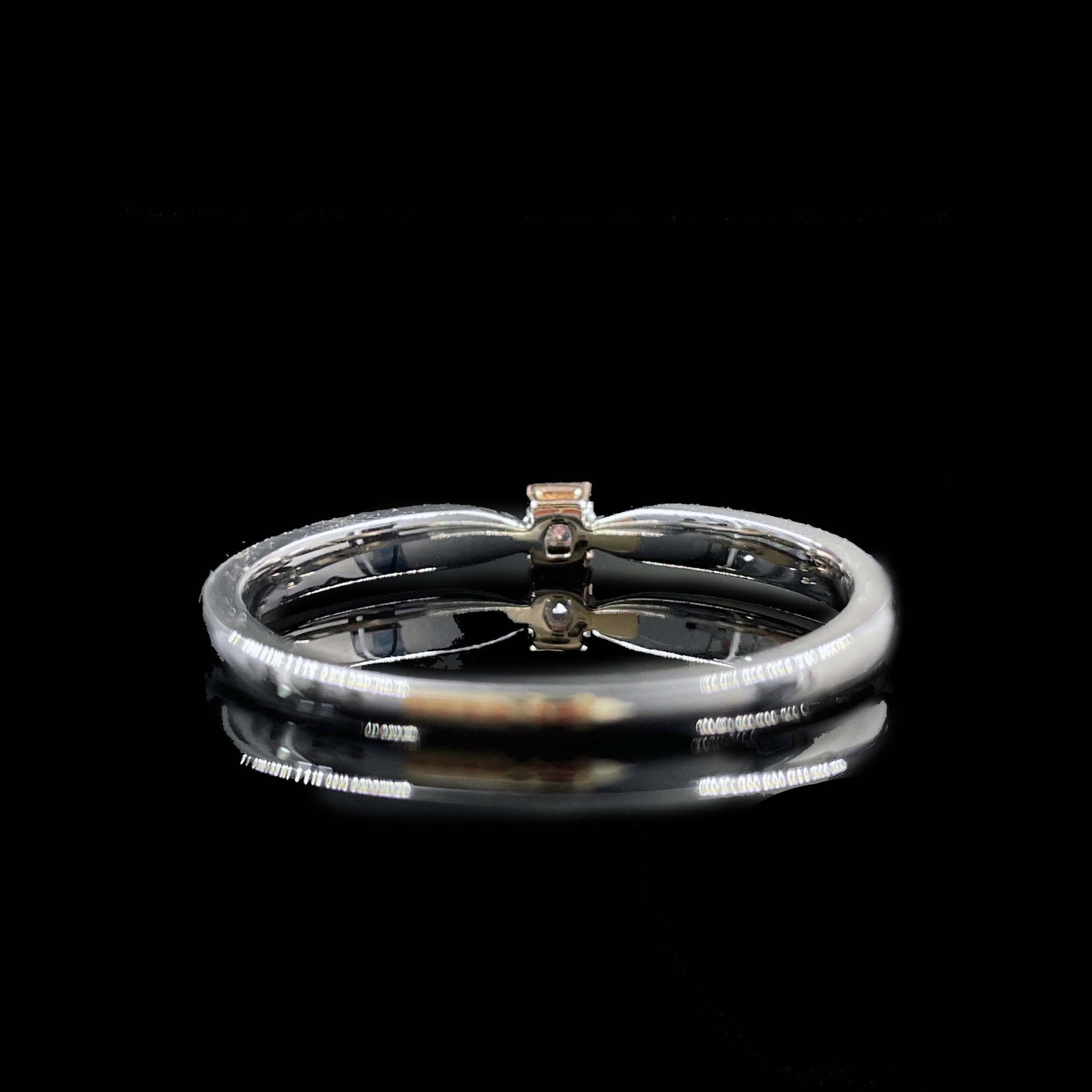 14k Gold 0.17 Ctw Natural Pink Diamond & Diamond Ring - 4