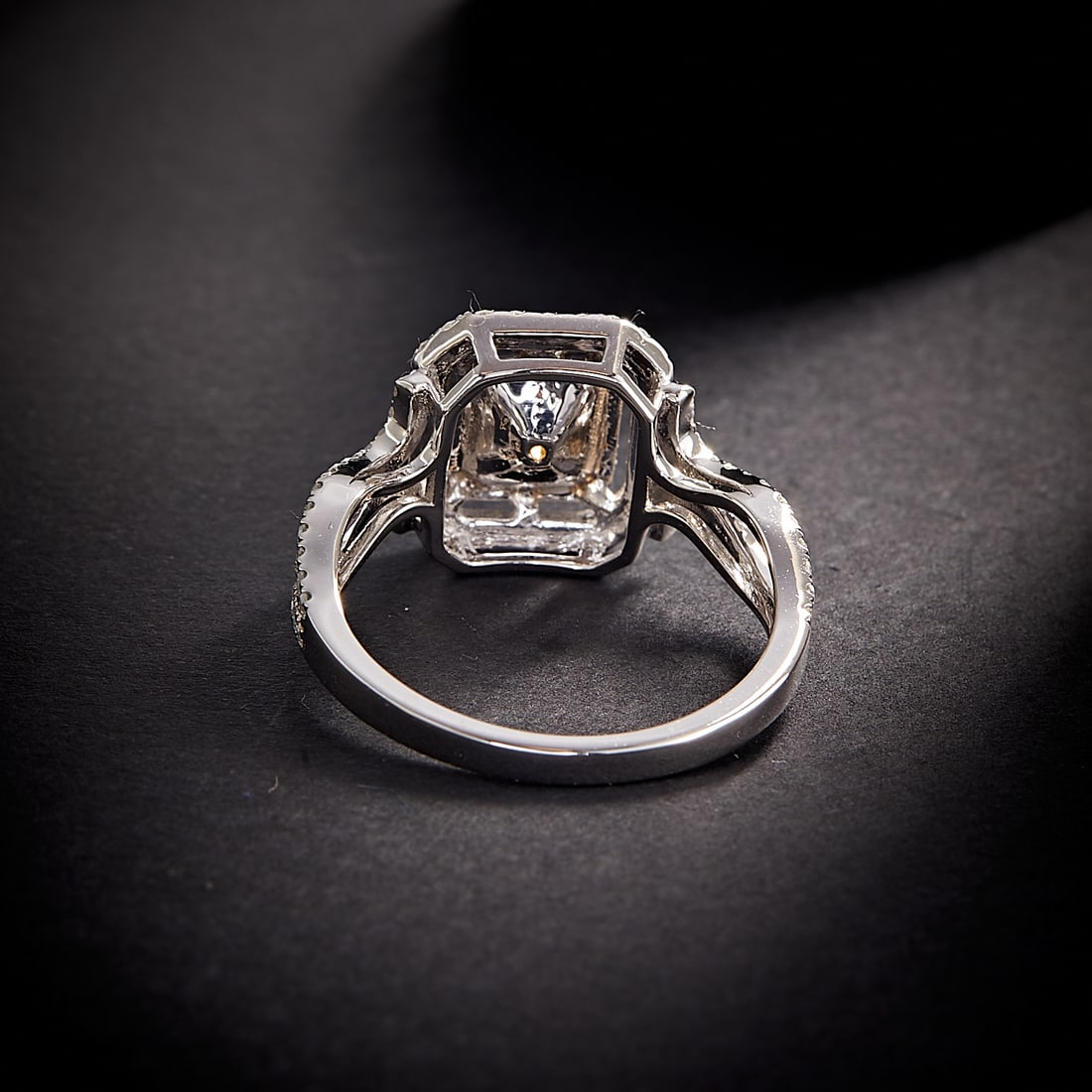 14k Gold 1.76 Ctw Natural Yellow Diamond & Diamond Ring - 5