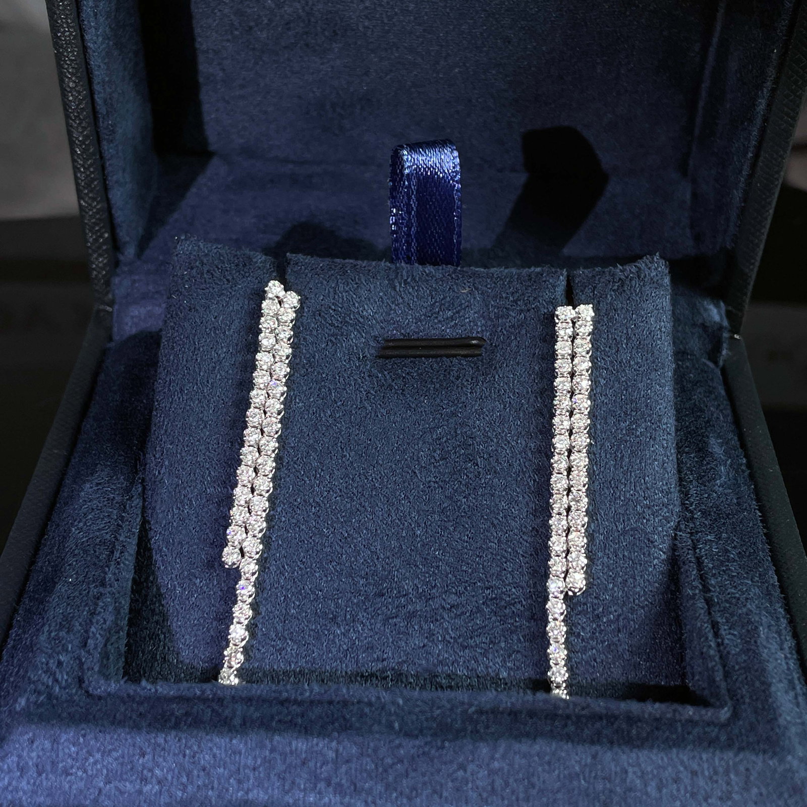 14k Gold 1.12 Ct Natural H Diamond Earrings - 3