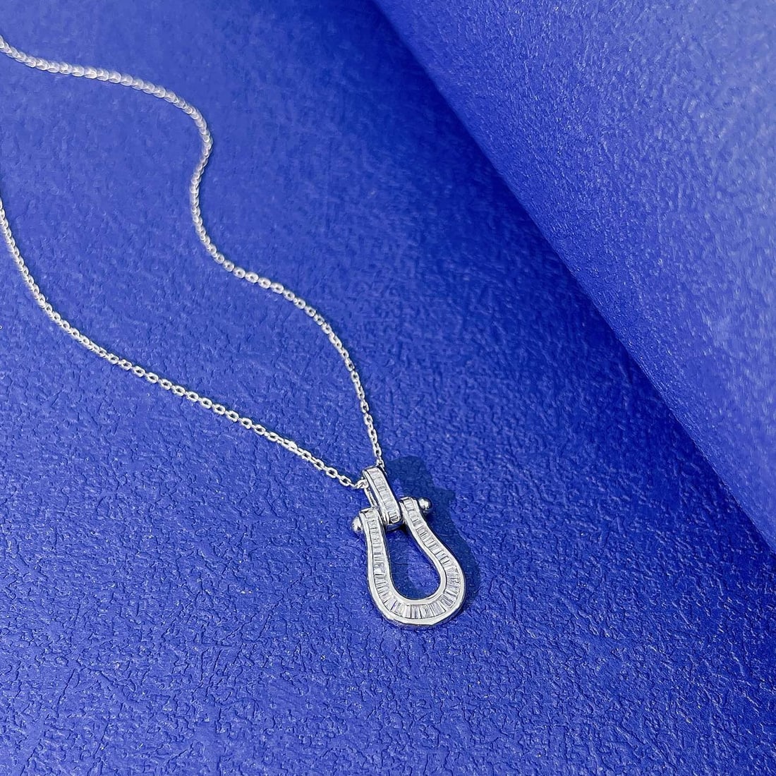 14k Gold 0.20 Ct Natural H Diamond Necklace - 2