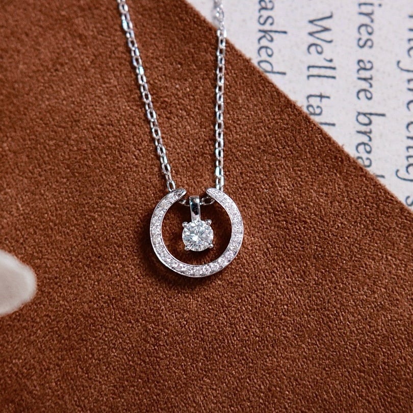 14k Gold 0.18 Ctw Natural H Diamond Pendant( Without Chain ): Ref:231172166 // gold content:14k gold // main gemstone:diamond // shape:round // carat weight:0. 12ct // clarity grade:vs-si // color:h // treatment:natural // cut grade:g // // adjacent gemstone 2