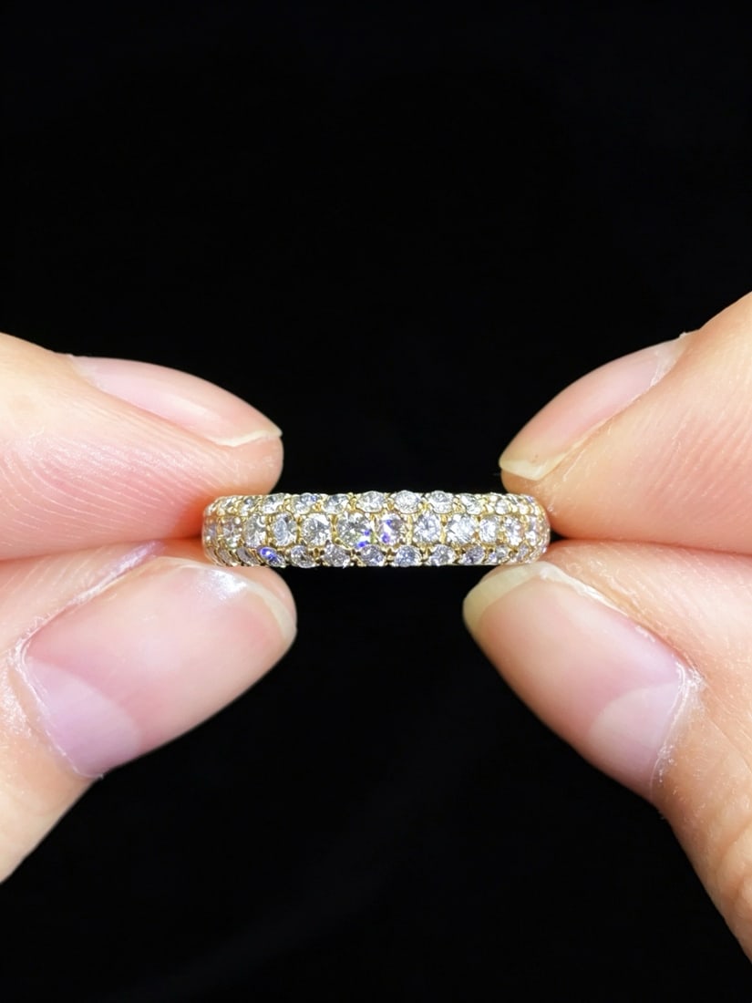 14k Gold 1.26 Ct Natural H Diamond Ring: Ref:231172249 // gold content:14k gold // ring size:7. 25us // // main gemstone:diamond // shape:round // carat weight:1. 26ct // clarity grade:vs-si // color:h // treatment:natural // cut grade:g //