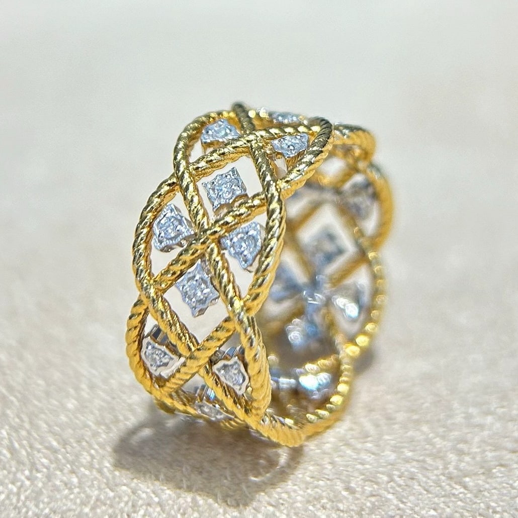 14k Gold 0.26 Ct Natural H Diamond Ring (1 of 10)