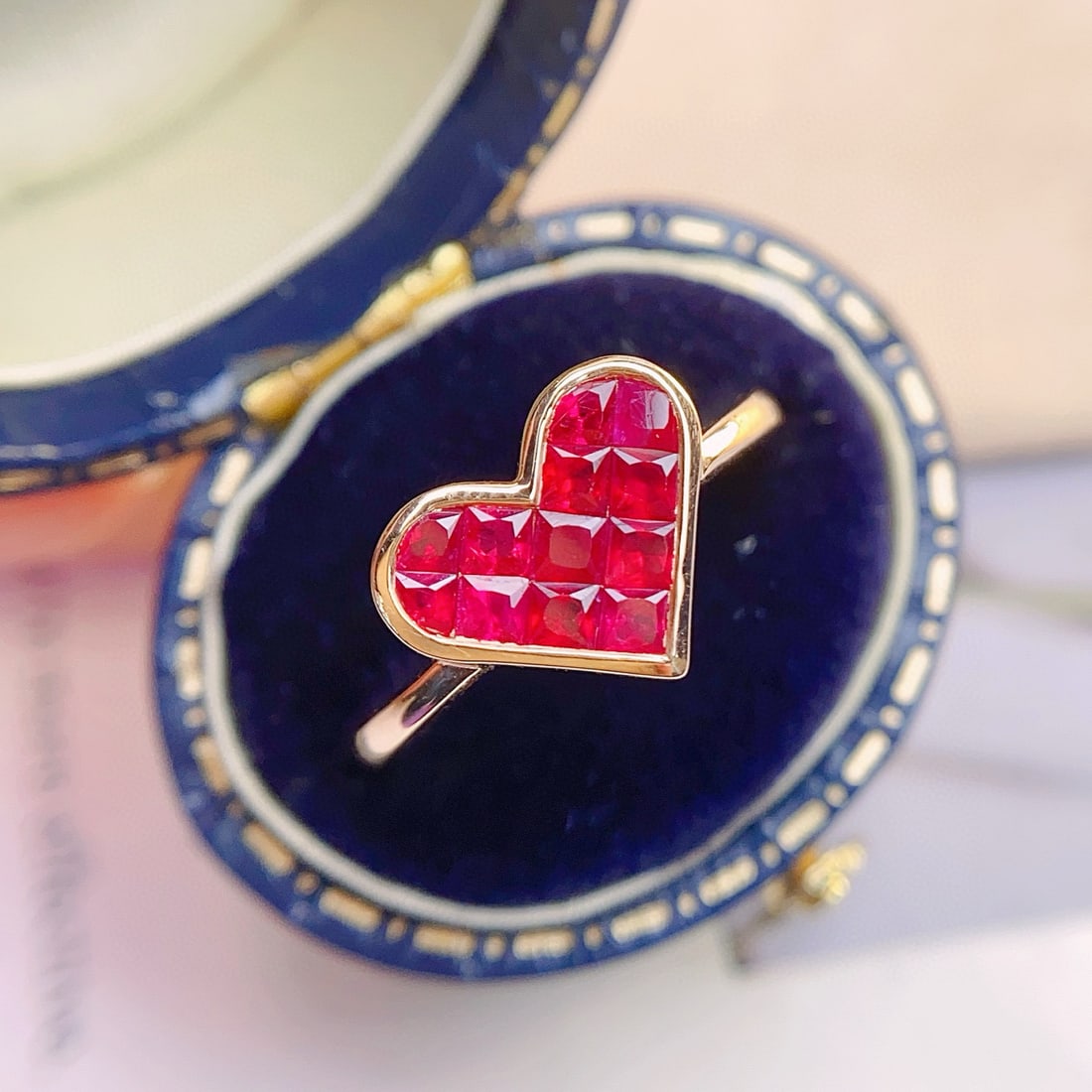 14k Gold 1.30 Ct Natural Ruby Ring - 3