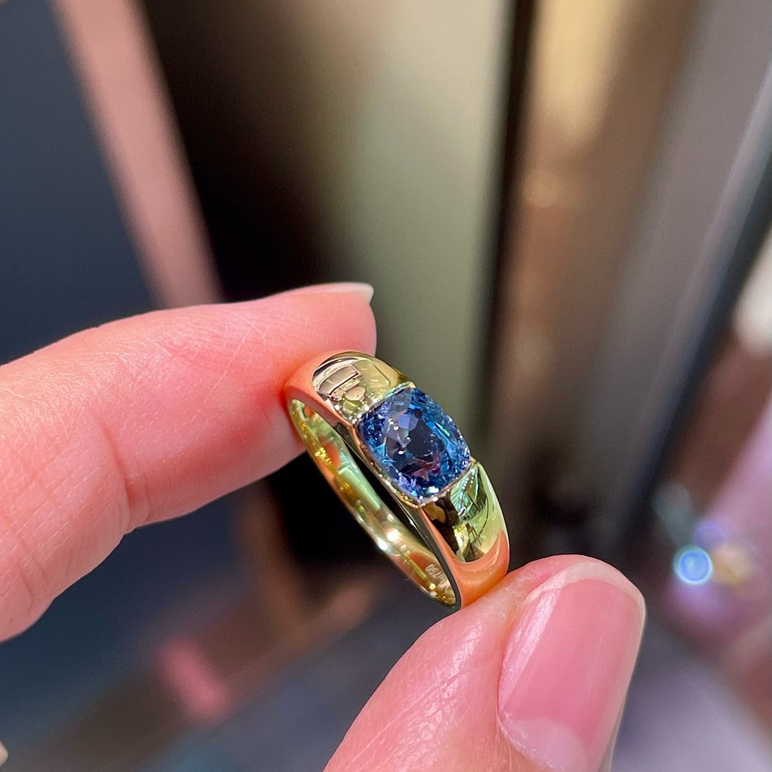 14k Gold 1.37 Ct Natural Spinel Ring - 2