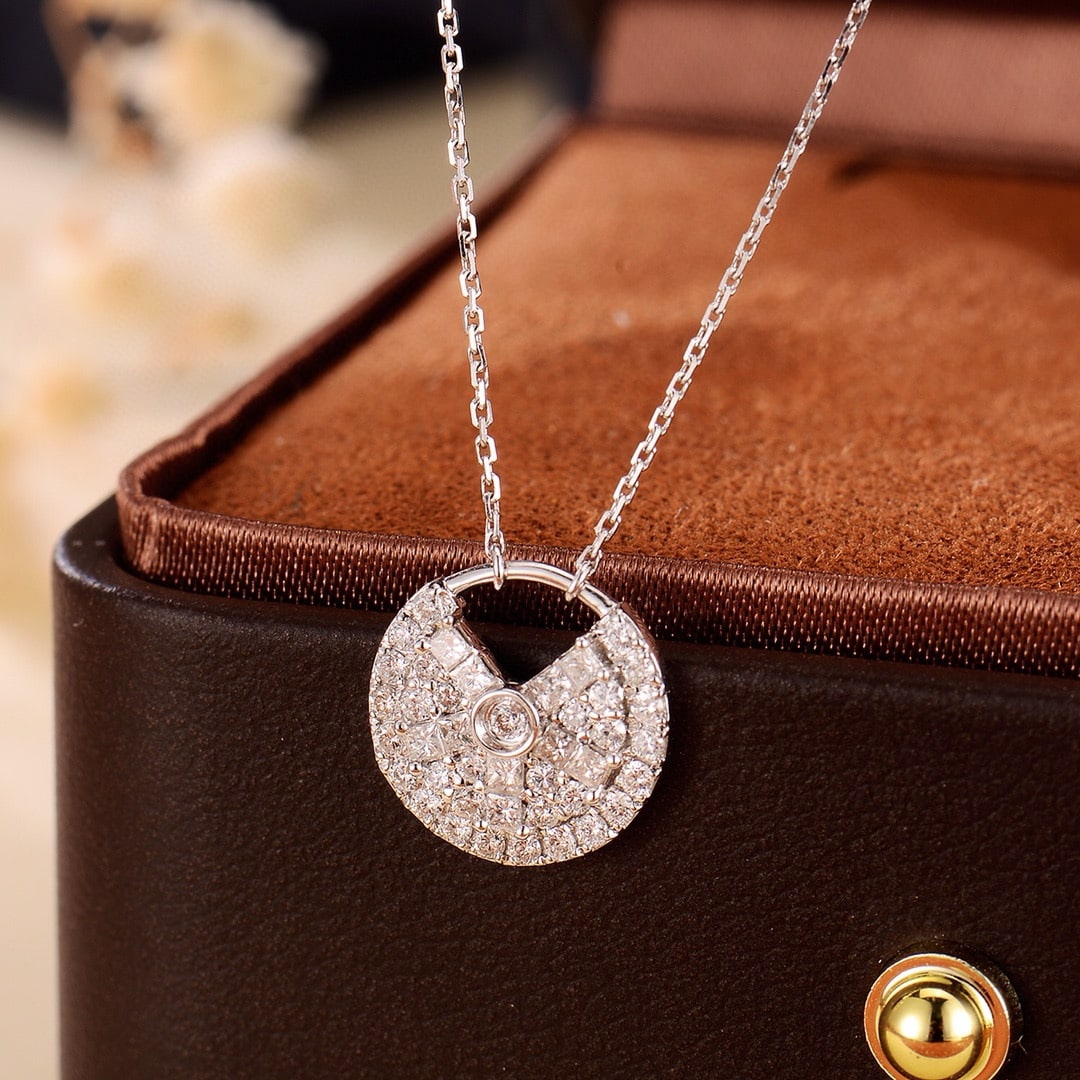 14k Gold 0.5 Ct Natural H Diamond Necklace (1 of 9)