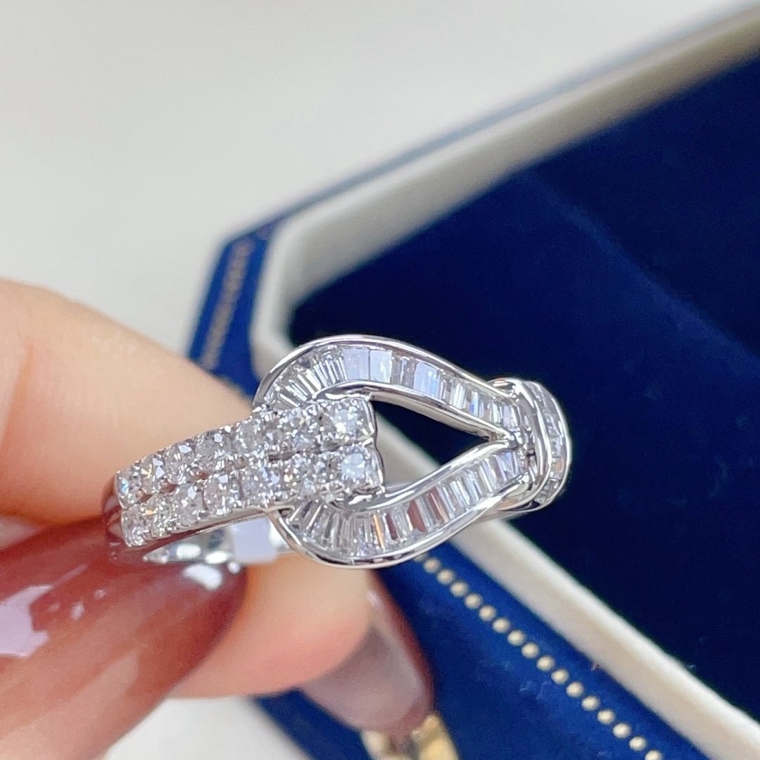 14k Gold 0.47 Ct Natural H Diamond Ring (1 of 5)