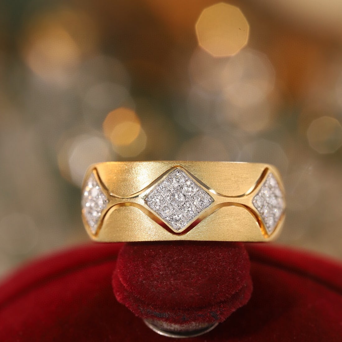 14k Gold 0.30 Ct Natural H Diamond Ring (1 of 9)