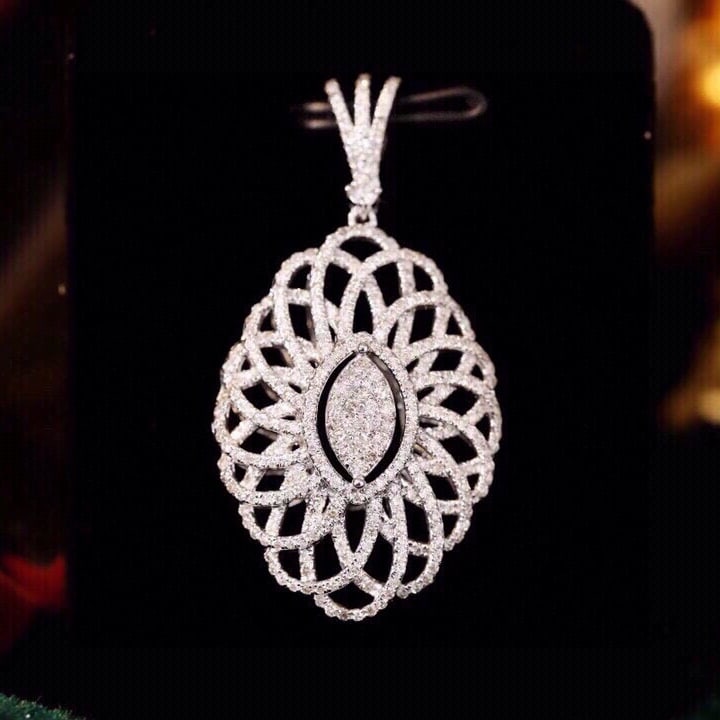 14k Gold 1.05 Ct Natural H Diamond Pendant( Without Chain ): Ref:231085243 // gold content:14k gold // main gemstone:diamond // shape:round // carat weight:1. 05ct // clarity grade:vs-si // color:h // treatment:natural // cut grade:g // Condition: NewLow