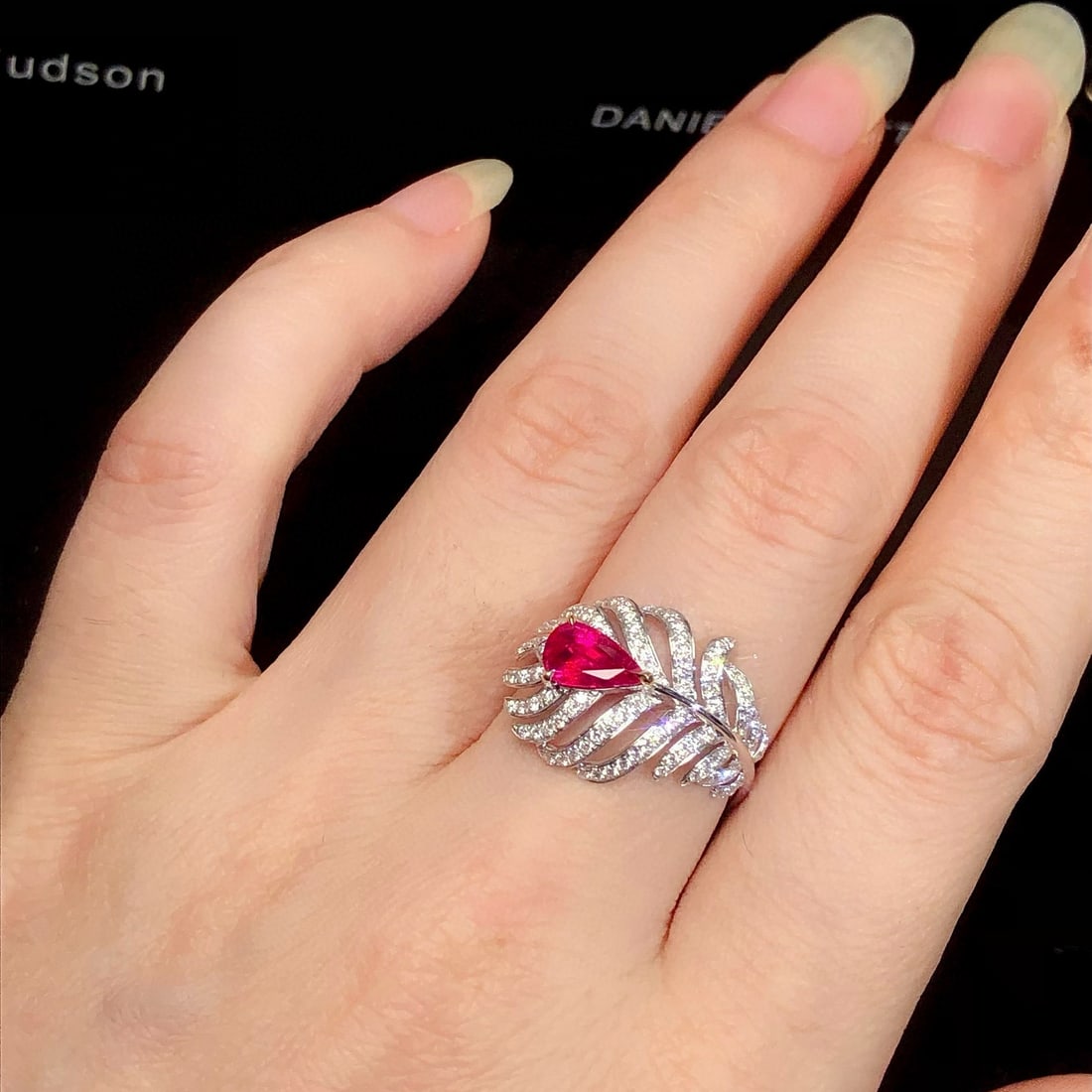 14k Gold 1.53 Ctw Natural Ruby & Diamond Ring - 5