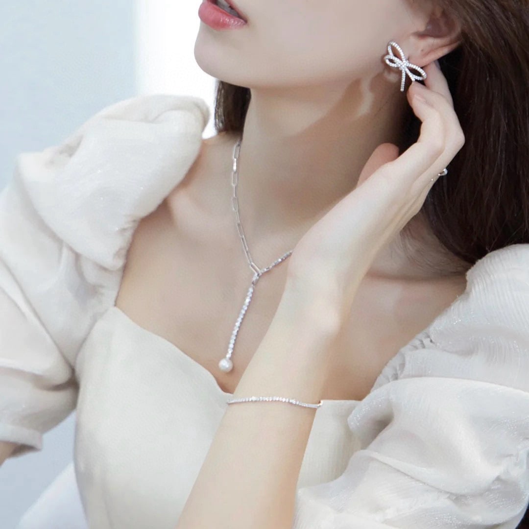 14k Gold 1 Ct Natural H Diamond Earrings - 3