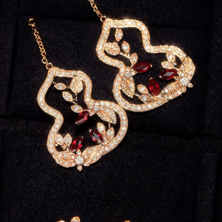 14k Gold 0.7 Ct Natural H Diamond Earrings - 4