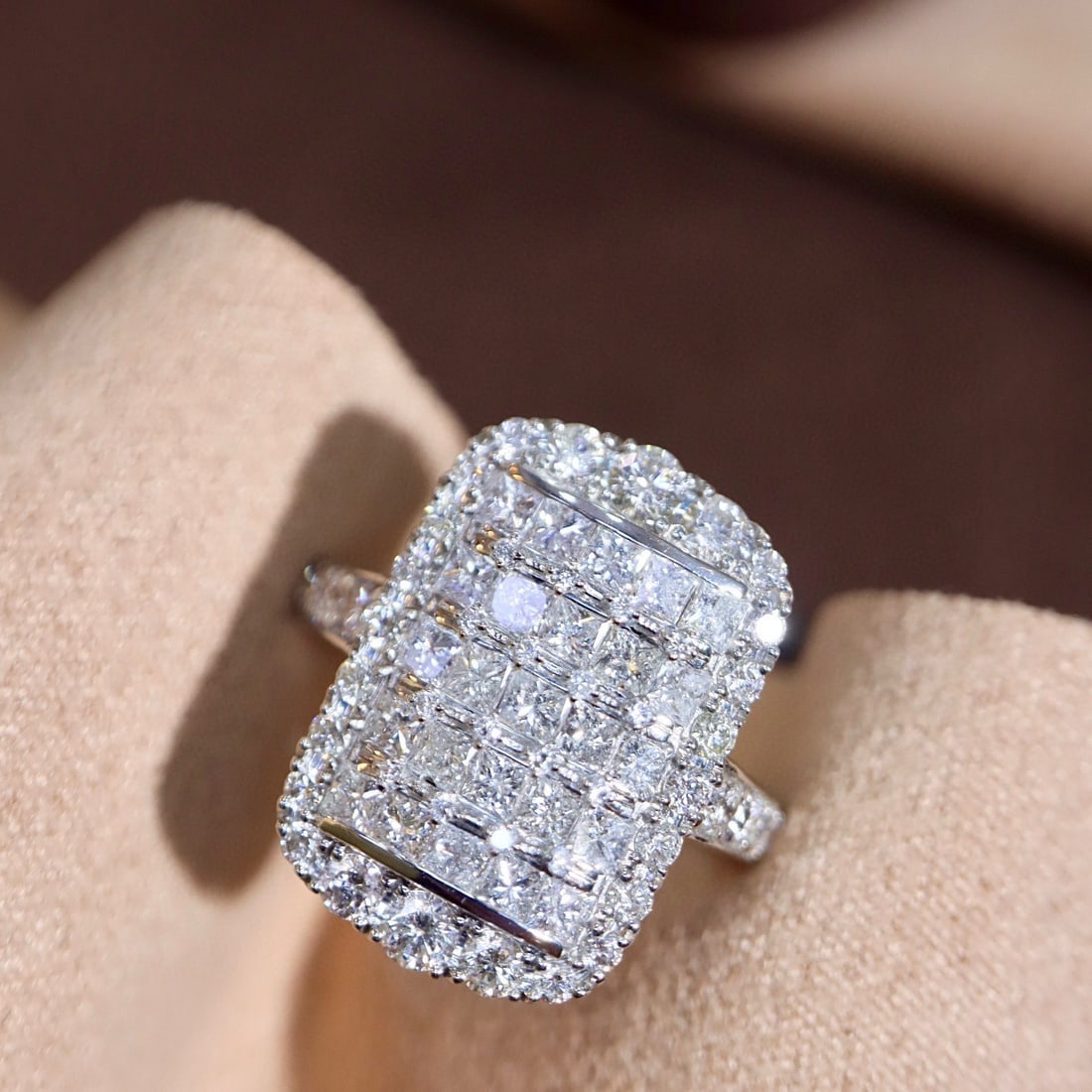 14k Gold 2 Ct Natural H Diamond Ring (1 of 9)