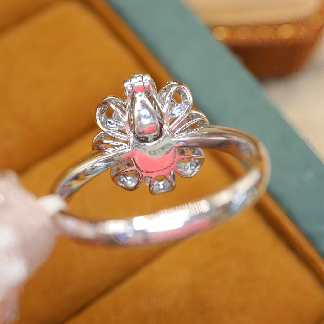 14k Gold 0.87 Ctw Natural Ruby & Diamond Ring/pendant( Without Chain ) - 6