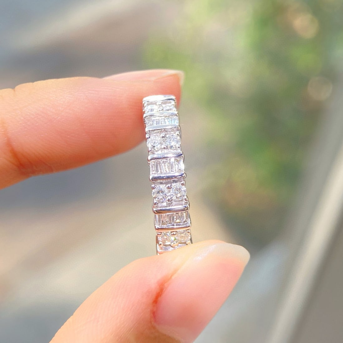 14k Gold 0.5 Ct Natural H Diamond Ring (1 of 4)