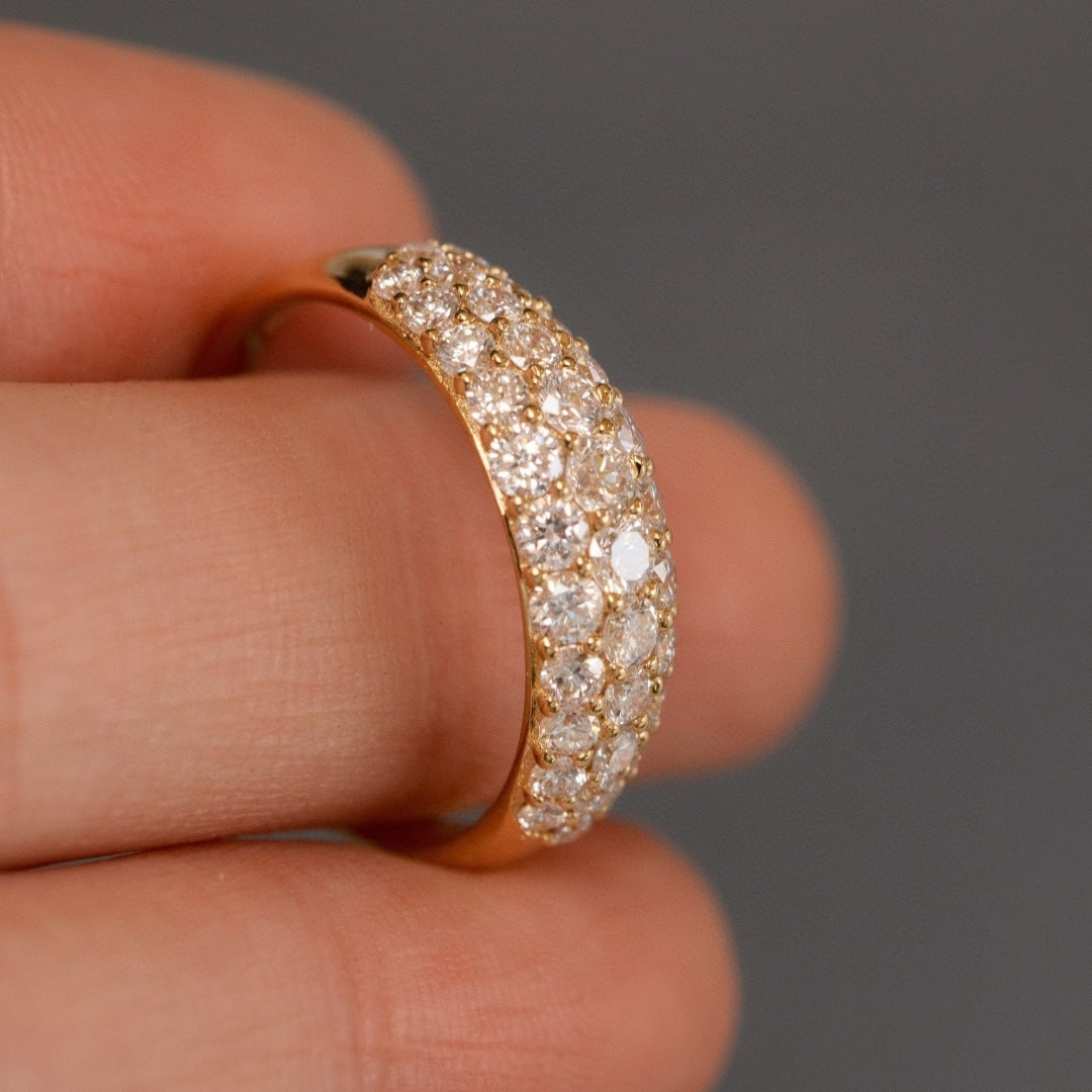 14k Gold 1 Ct Lab Grown Diamond Ring - 5