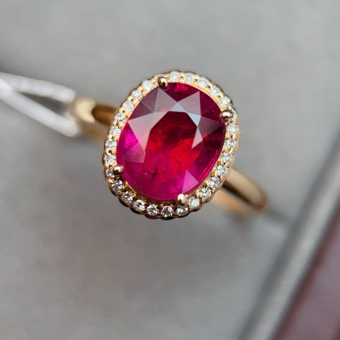 14k Gold 3.04 Ctw Natural Tourmaline & Diamond Ring - 3