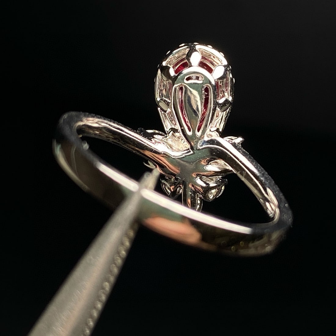 14k Gold 1.58 Ctw Vivid Red Natural Ruby & Diamond Ring - 6