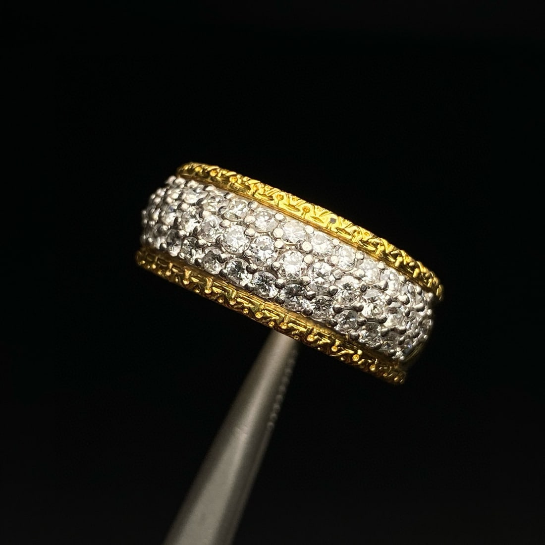 14k Gold 1.00 Ct Natural H Diamond Ring (1 of 6)