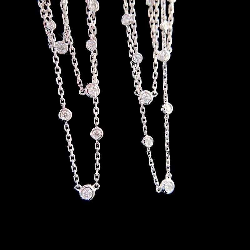 14k Gold 2.26 Ctw Vivid Green Natural Emerald & Diamond Earrings - 4