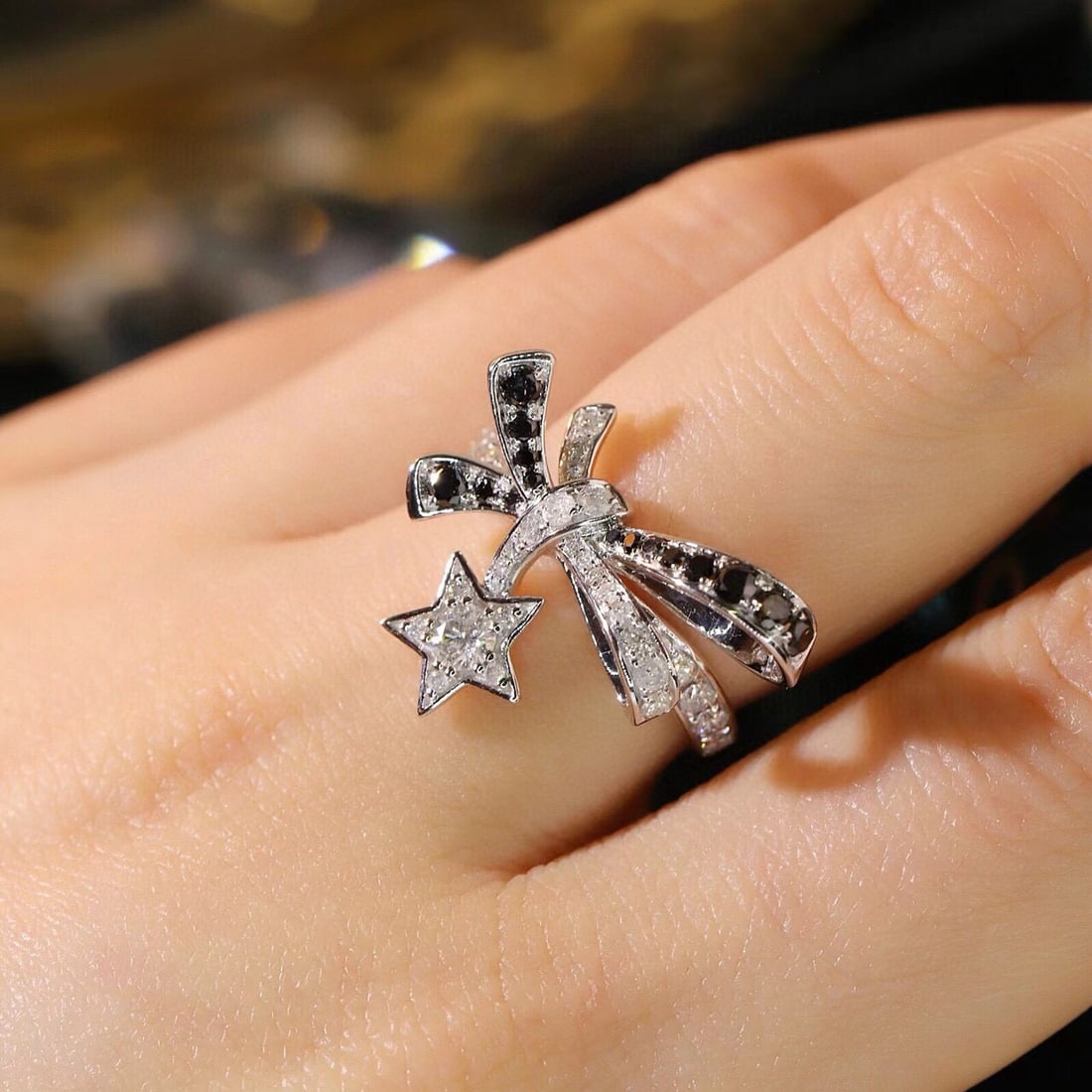 14k Gold 1 Ct Natural Color Diamond Ring - 2