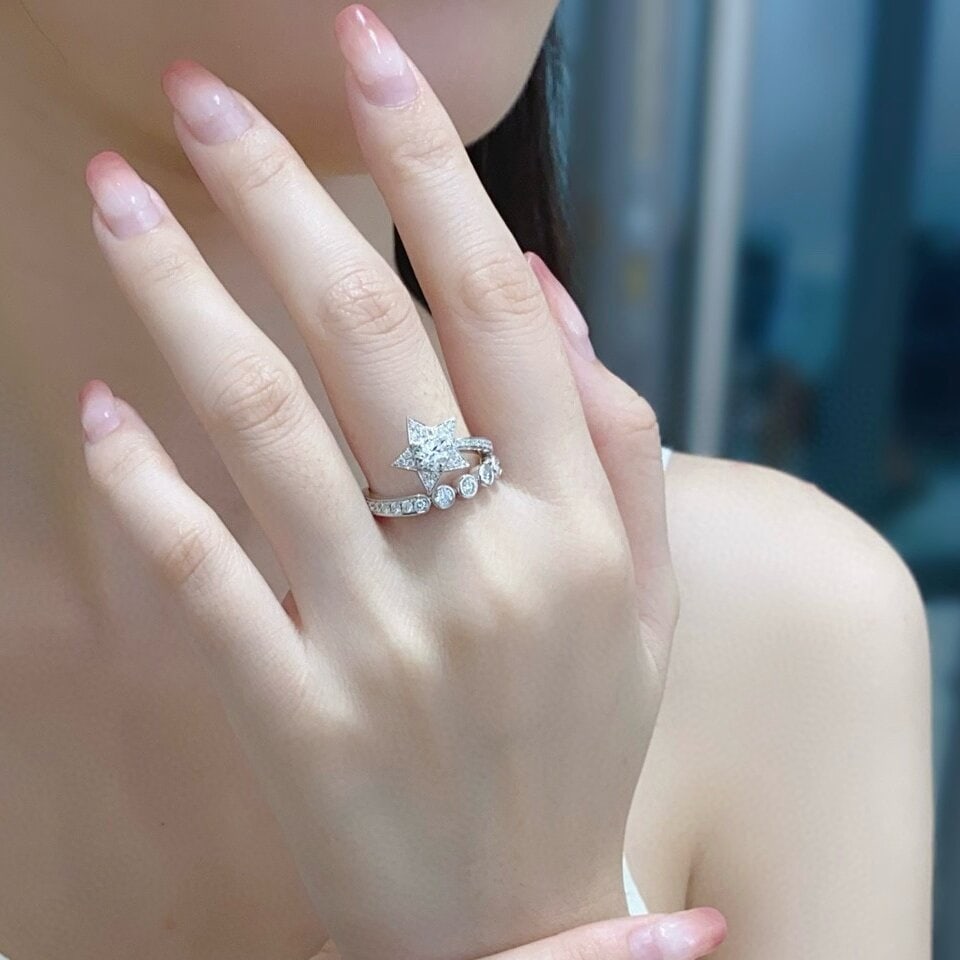 Gia Certified 14k Gold 1.01 Ctw Natural G Si1 Round Diamond Ring - 5