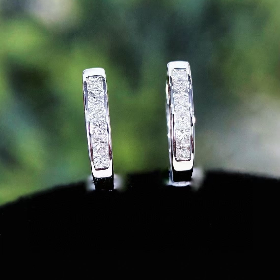 14k Gold 0.5 Ct Natural H Diamond Earrings (1 of 7)