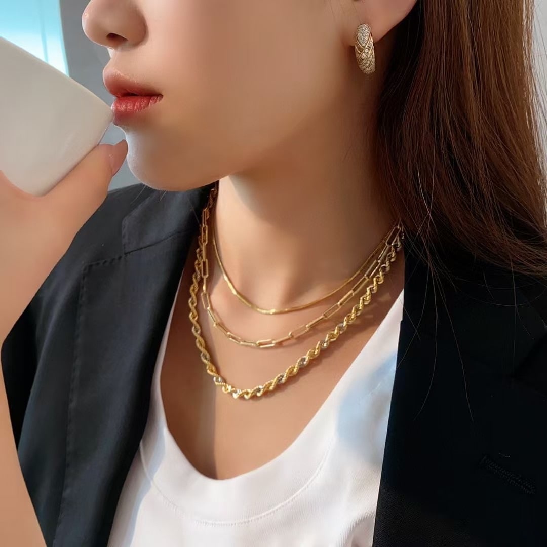 14k Gold 0.8 Ct Natural H Diamond Earrings - 5