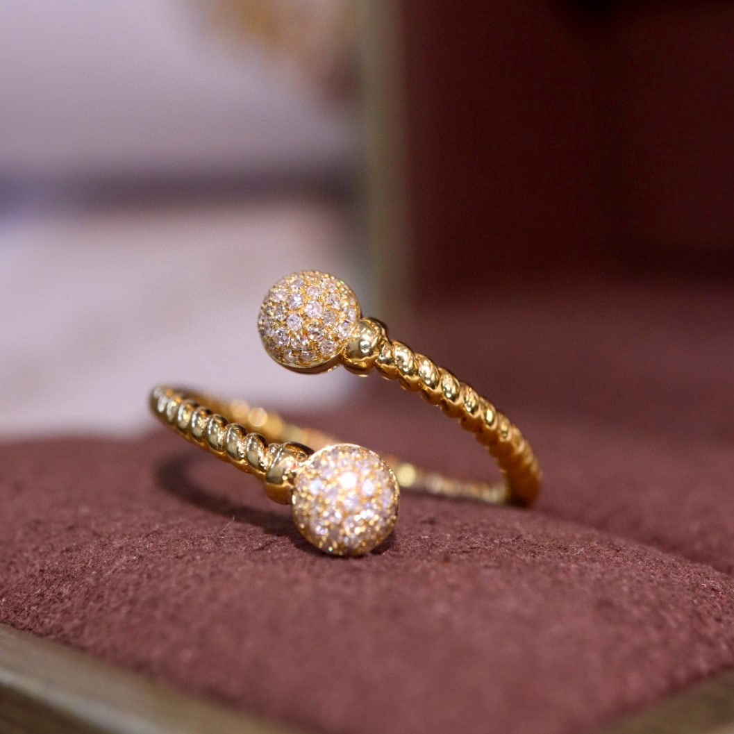 14k Gold 0.15 Ct Natural H Diamond Ring (1 of 9)