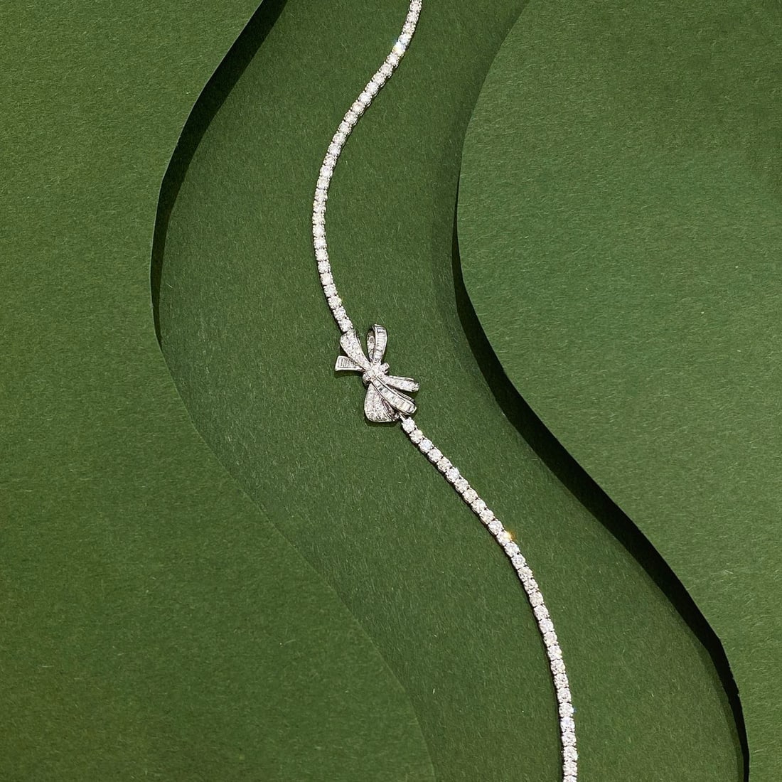 14k Gold 2.8 Ct Natural H Diamond Bracelet - 4