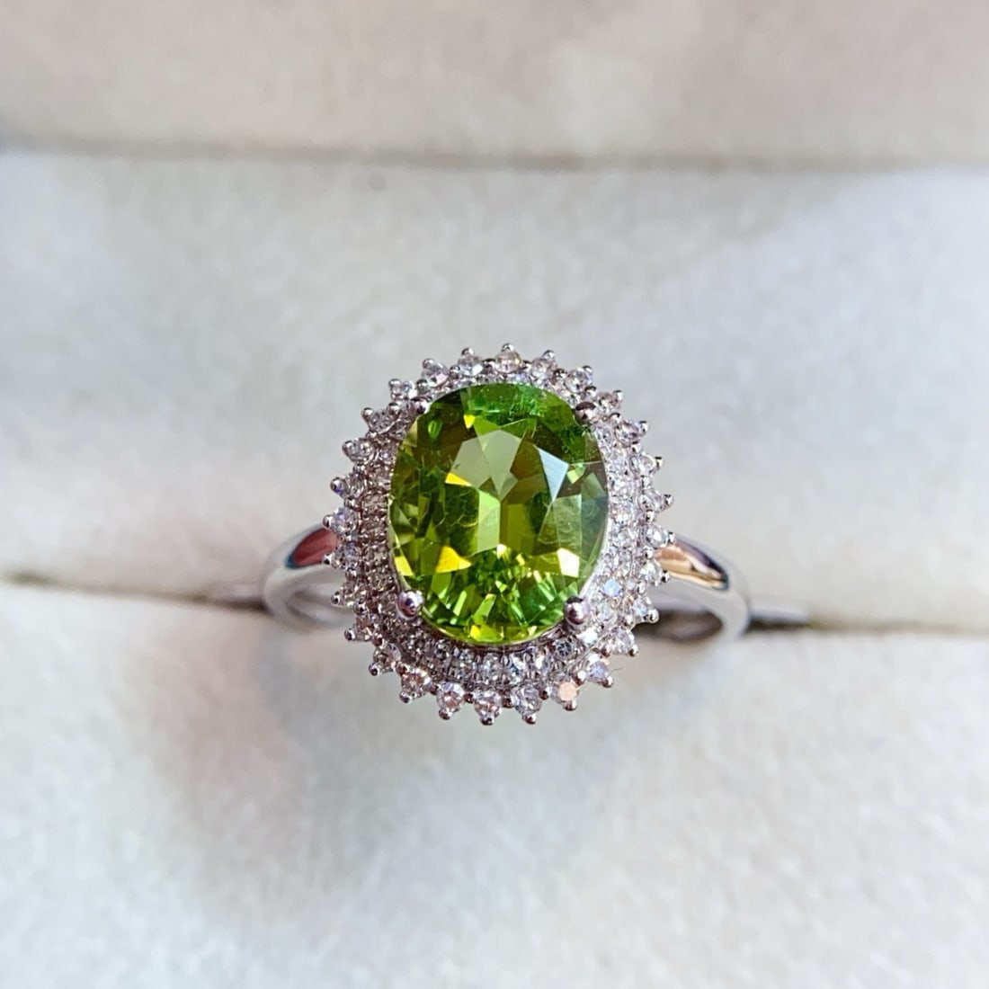 14k Gold 2.43 Ctw Natural Tourmaline & Diamond Ring - 2