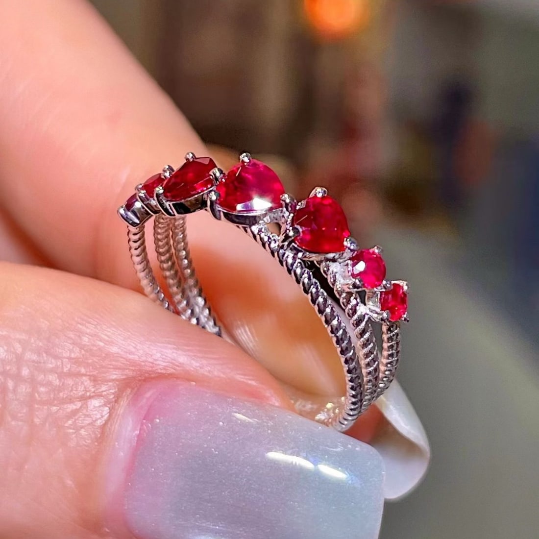 14k Gold 1.03 Ct Vivid Red Natural Ruby Ring - 2