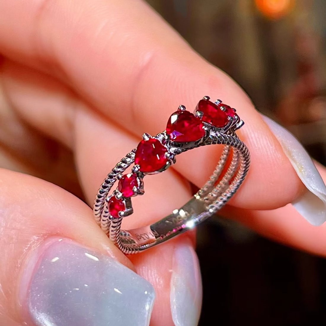 14k Gold 1.03 Ct Vivid Red Natural Ruby Ring - 3
