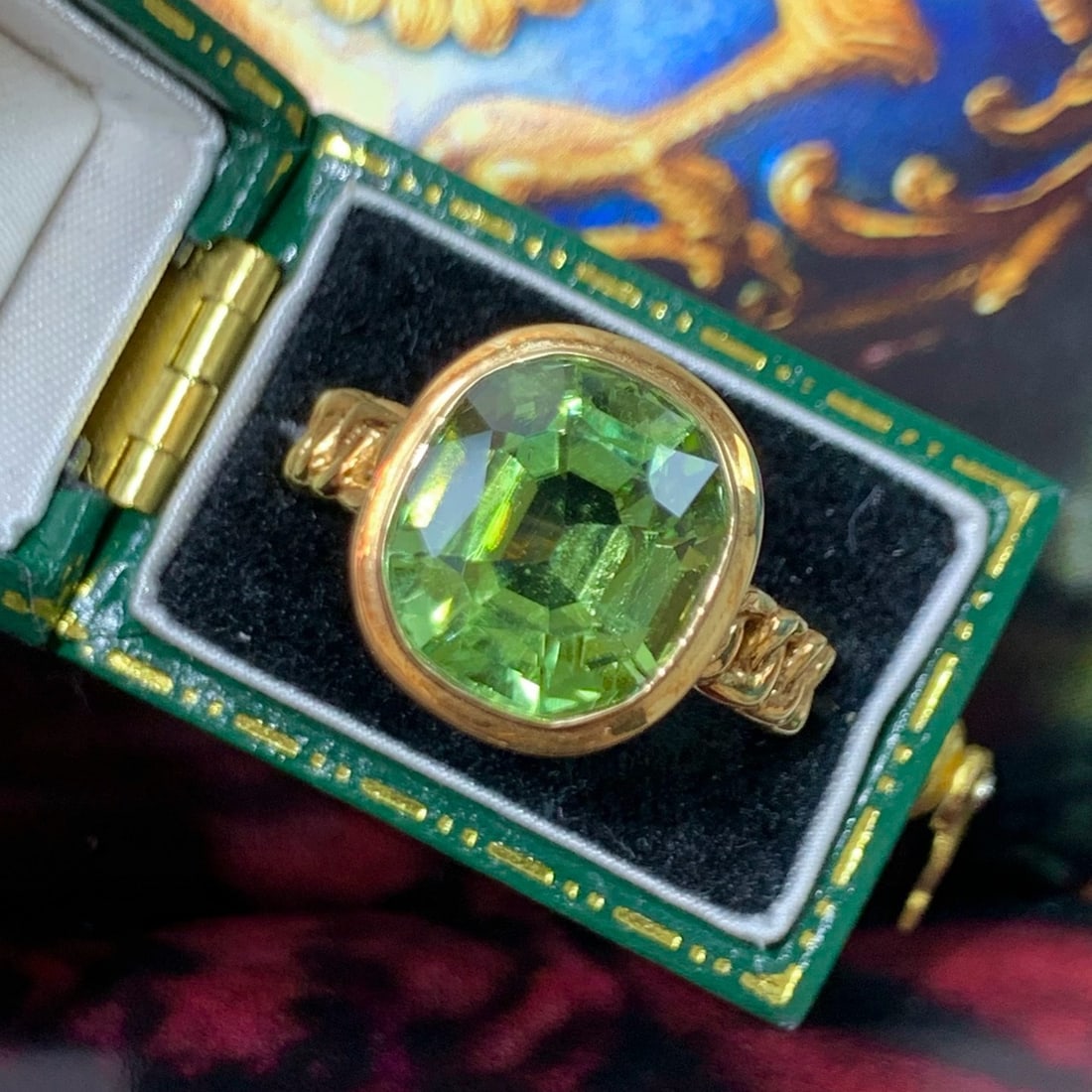 14k Gold 4.5 Ct Natural Tourmaline Ring - 5