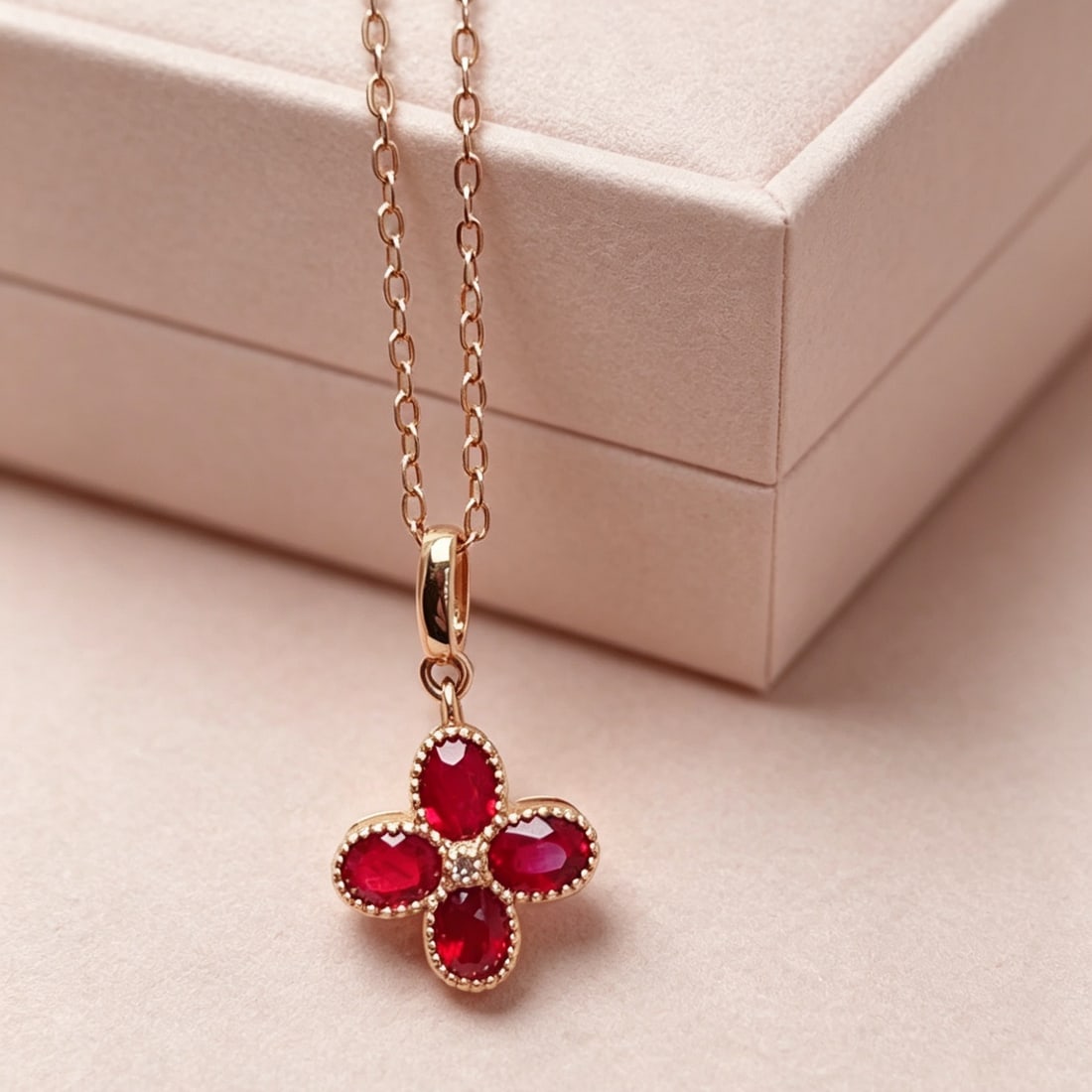 14k Gold 0.8 Ct Natural Ruby & Diamond Pendant( Without Chain ): Ref:231178024 // gold content:14k gold // main gemstone:ruby // shape:oval // carat weight:0. 8ct // color:red // treatment:natural // // adjacent gemstone 2 : diamond // number of stones:1 // shape:r