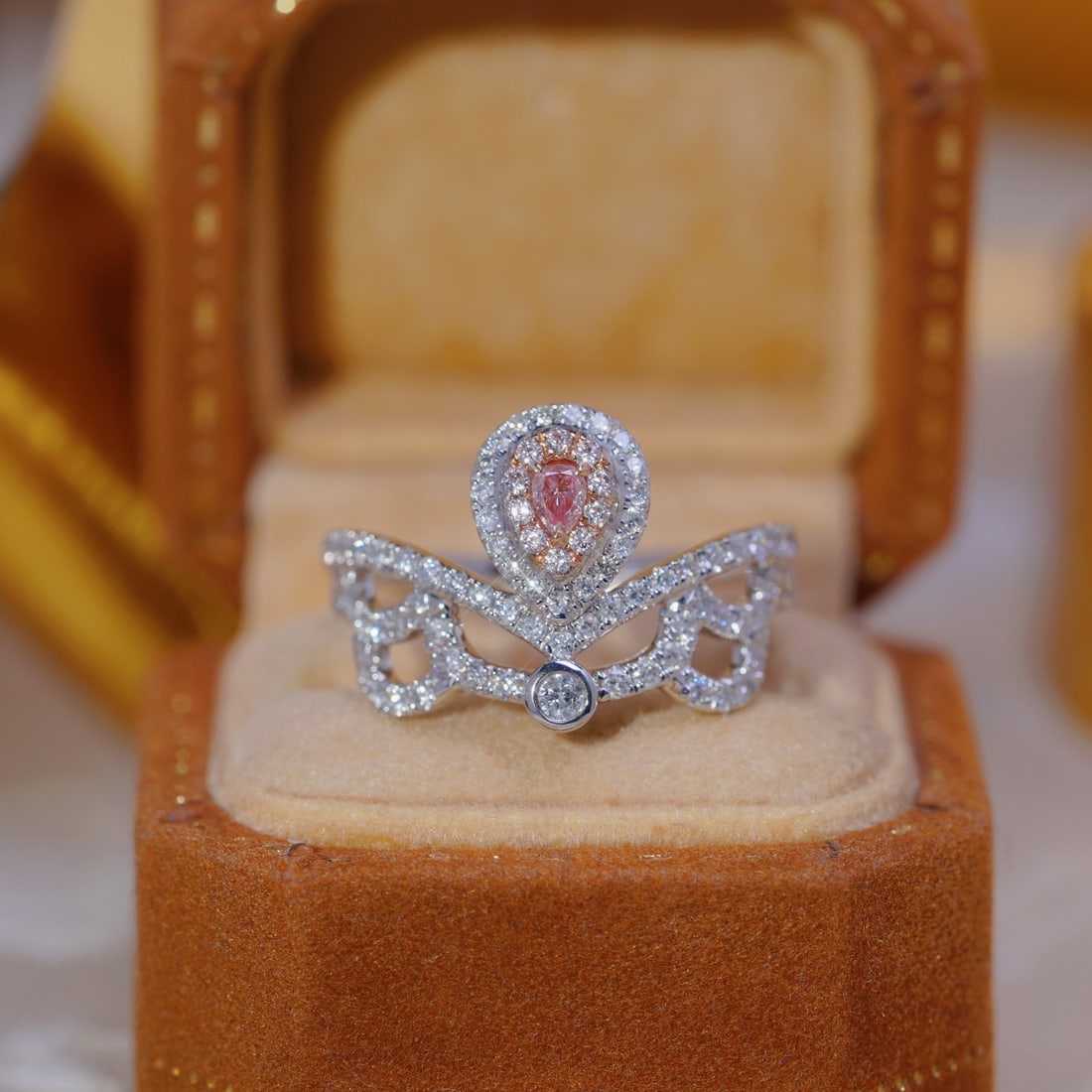 14k Gold 0.65 Ct Natural Color Diamond Ring: Ref:231178442 // gold content:14k gold // ring size:7. 25us // // main gemstone:diamond // shape:multiple // carat weight:0. 65ct // clarity grade:vs-si // color:color // treatment:natural // Low