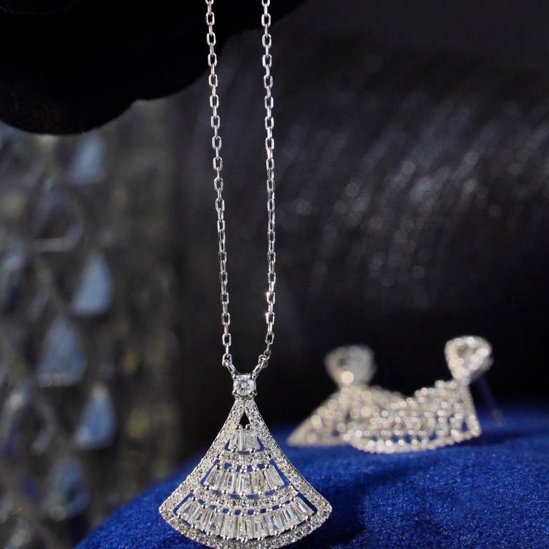 14k Gold 1.31 Ctw Natural H Diamond Jewelry Set - 4