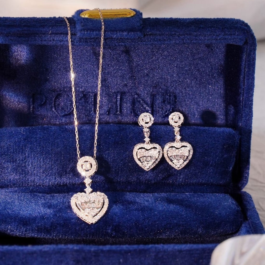 14k Gold 1.1 Ctw Natural H Diamond Jewelry Set: Ref:231179146 // gold content:14k gold // pendant(without chain) // main gemstone:diamond // shape:multiple // carat weight:0. 5ct // clarity grade:vs-si // color:h // treatment:natural // //