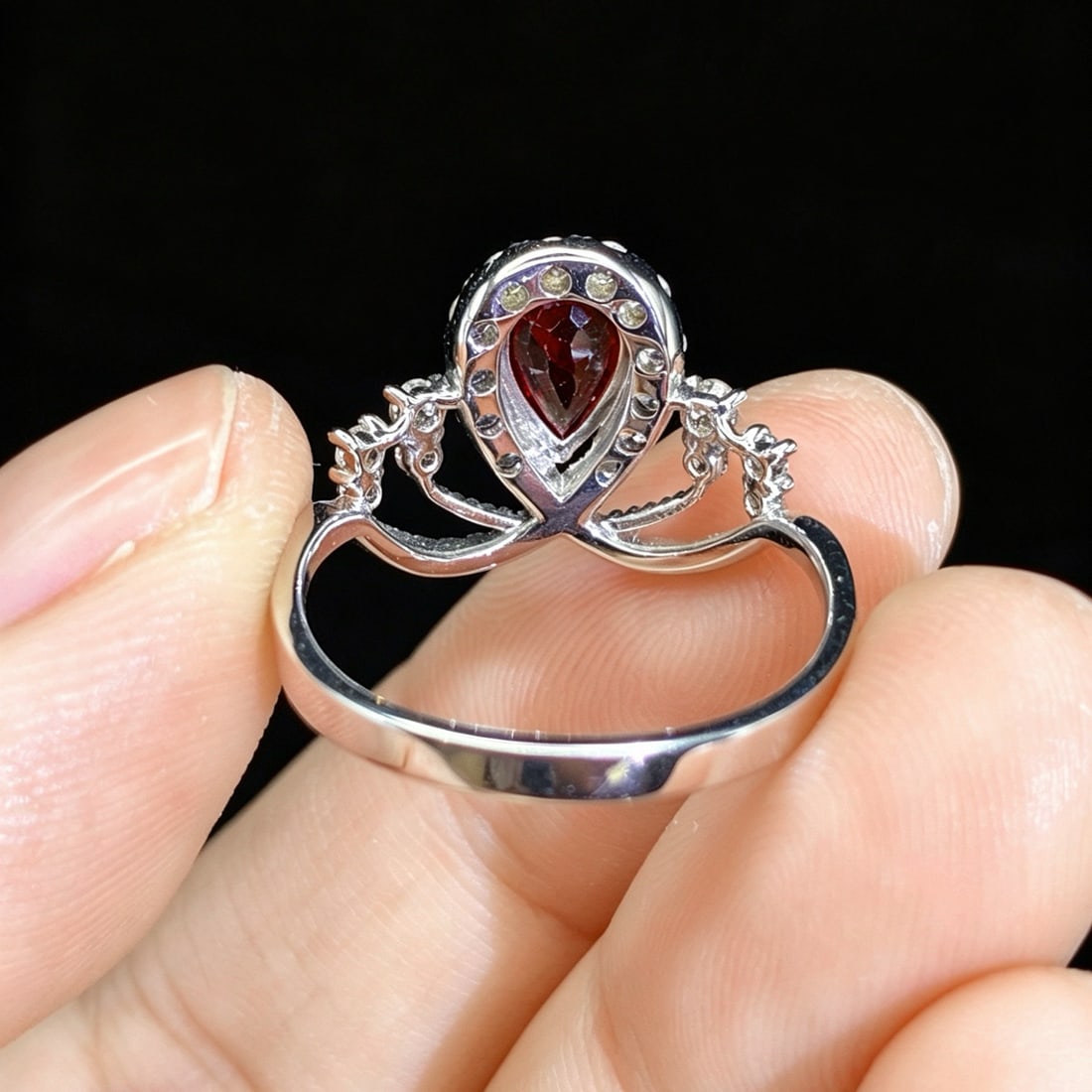 14k Gold 1.40 Ctw Natural Ruby & Diamond Ring - 5