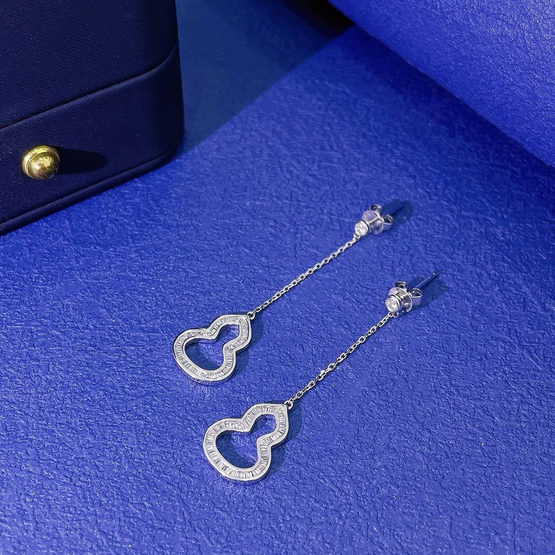 14k Gold 0.40 Ctw Natural H Diamond Earrings - 3