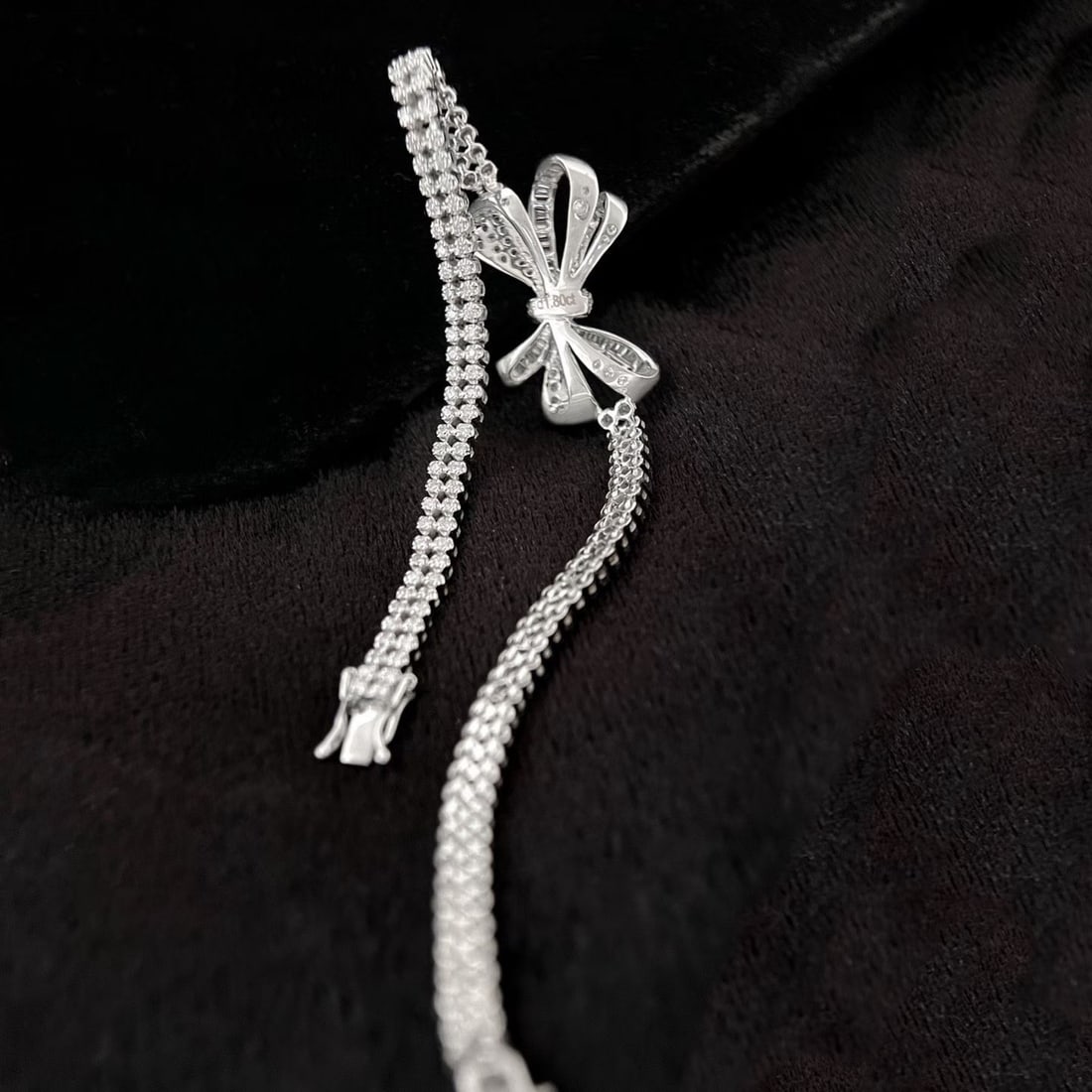 14k Gold 1.8 Ct Natural H Diamond Bracelet - 3