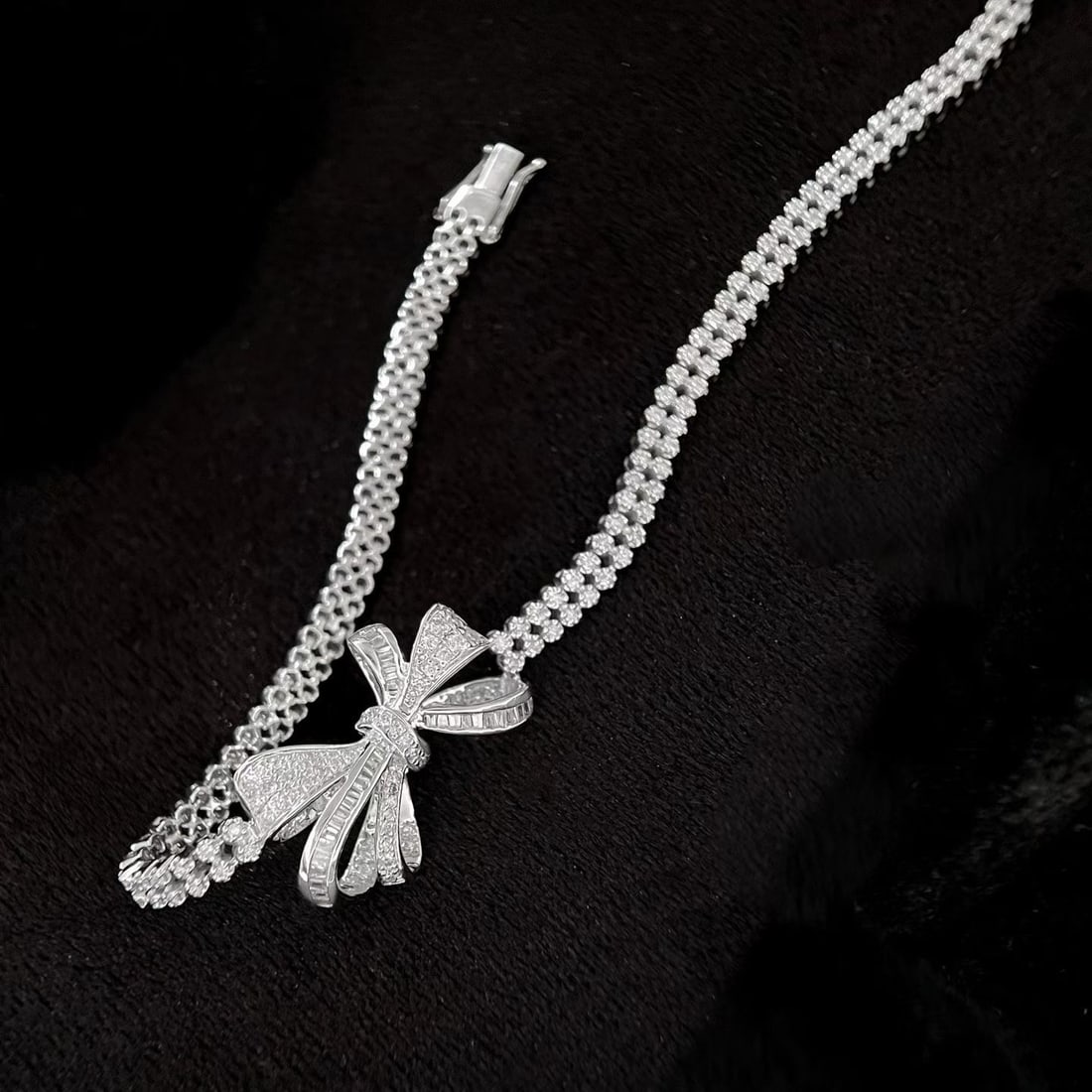14k Gold 1.8 Ct Natural H Diamond Bracelet - 6