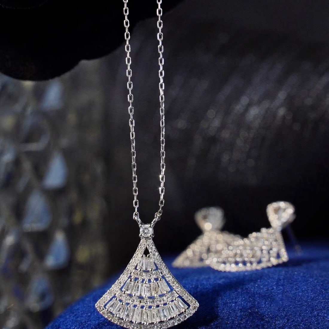 14k Gold 1.31 Ctw Natural H Diamond Jewelry Set - 4