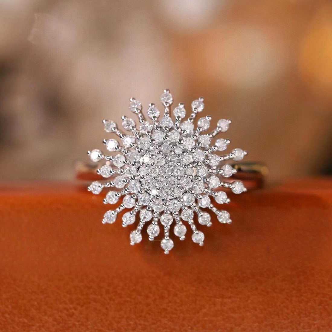 14k Gold 0.6 Ct Natural H Diamond Ring: Ref:231182326 // gold content:14k gold // ring size:7. 25us // // main gemstone:diamond // shape:round // carat weight:0. 6ct // clarity grade:vs-si // color:h // treatment:natural // cut grade:g //