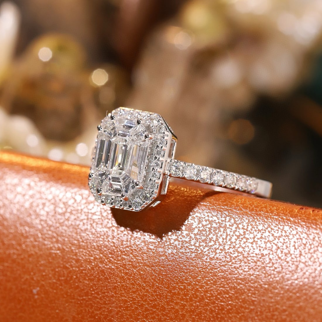 14k Gold 1.01 Ctw Natural H Diamond Ring - 3