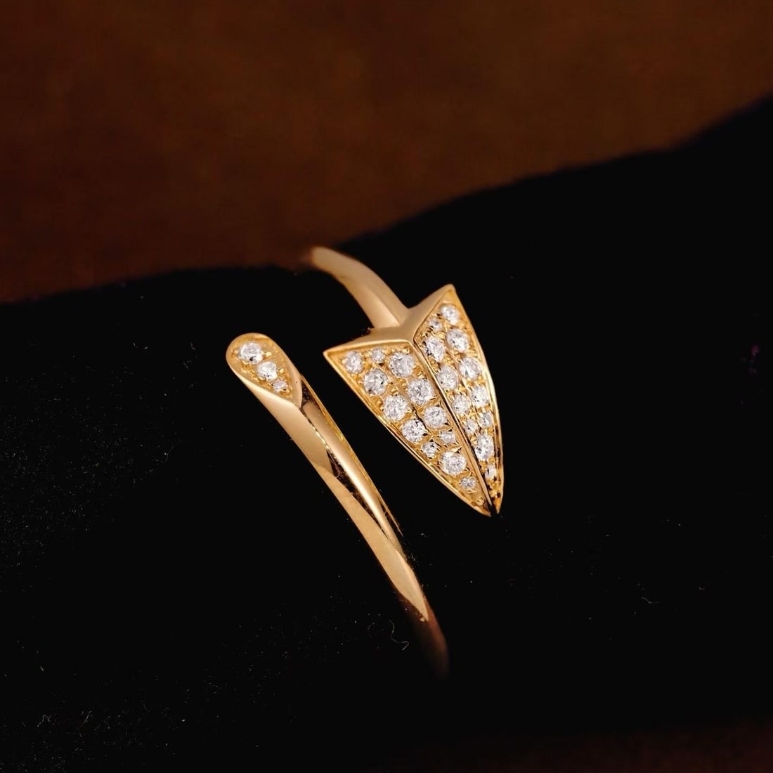14k Gold 0.17 Ct Natural H Diamond Ring (1 of 7)