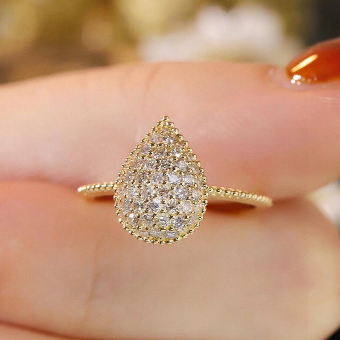 14k Gold 0.52 Ct Natural H Diamond Ring: Ref:231185182 // gold content:14k gold // ring size:7. 25us // // main gemstone:diamond // shape:round // carat weight:0. 52ct // clarity grade:vs-si // color:h // treatment:natural // cut grade:g //