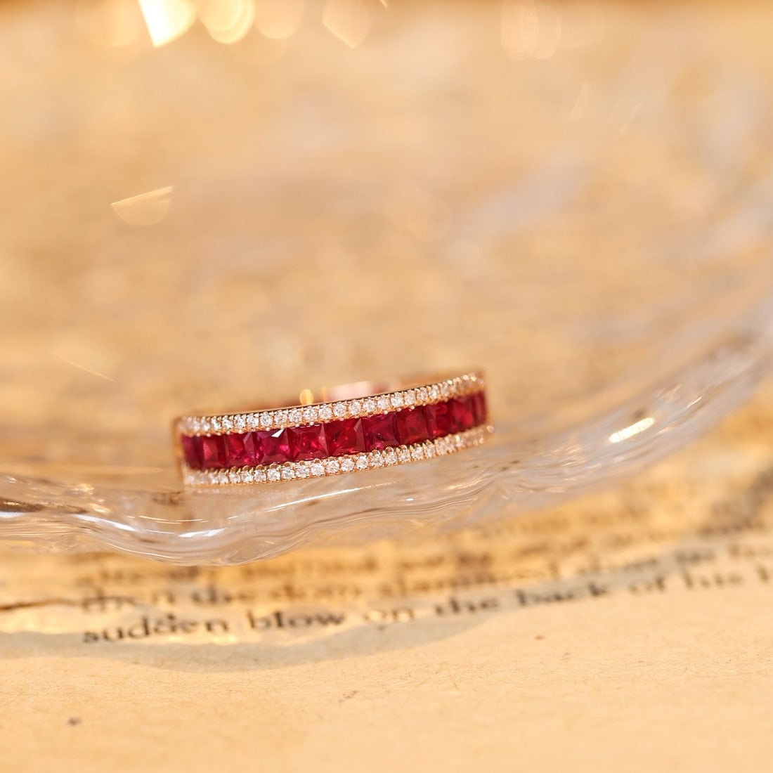 14k Gold 1.18 Ctw Natural Ruby & Diamond Ring - 6